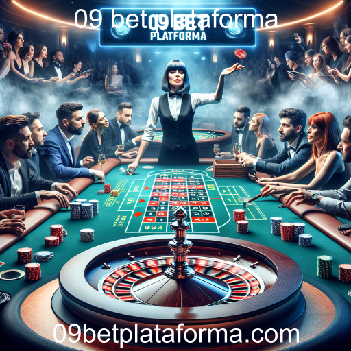 A Emoção do Cassino Ao Vivo na 09 Bet